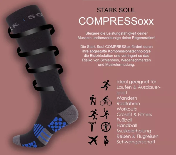 Chaussettes de compression